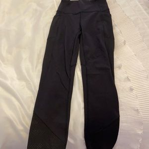 Lululemon Black Mesh leggings
